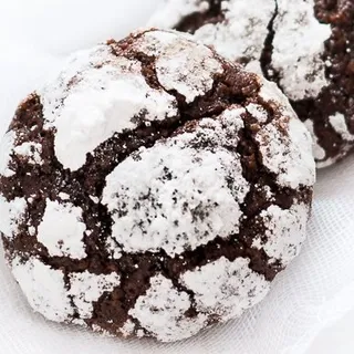 Nutella Cookie with Powered Sugar