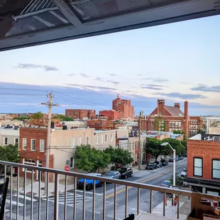 View from the upstairs