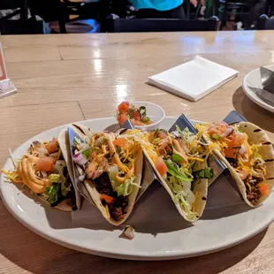 Come in on Tuesdays to take advantage of $2 tacos and dirt cheap drink specials.