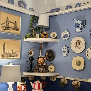 a corner of a room