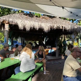 Outdoor seating