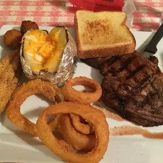 Steak and Fish