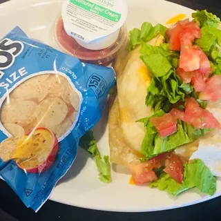 Grilled Chicken Black Bean Burrito