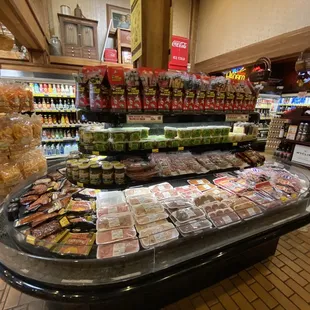 a variety of cheeses