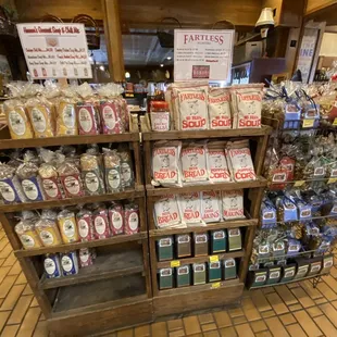 shelves of cheese and wine