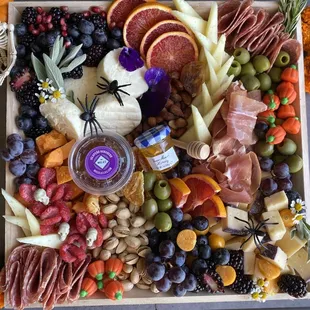 Halloween Cheese Plate. Halloween Charcuterie Board Orange County