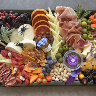 Halloween Charcuterie Board.