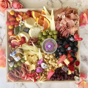 Valentine's Charcuterie Board!