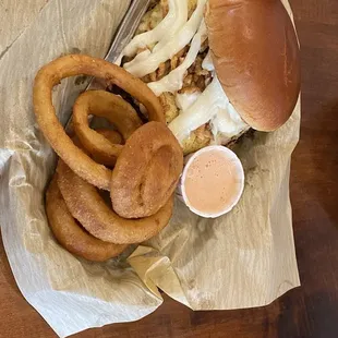 Shroom smash burger.