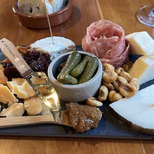 Charcuterie; pick your own cheese