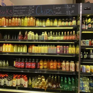 Hard cider is included in the drink case!