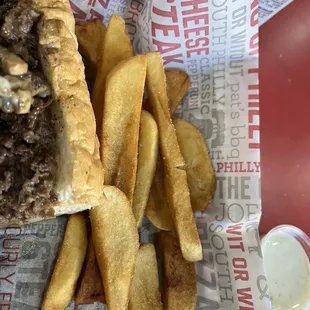 Overcooked fries