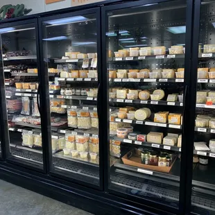Cheeeeese glorious cheese!!! Tons of varieties, most available to sample, and much of it made locally