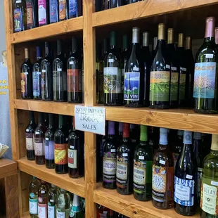 Great selection of local wine!!
