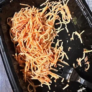 Shrimp with Angel Hair**