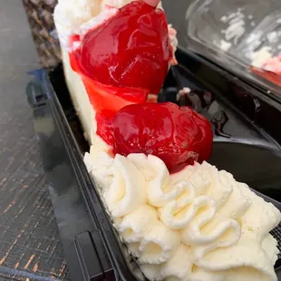 Fresh Strawberry Cheesecake $ 9.50 each 4.09.21