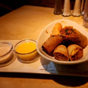 Cheeseburger Spring Rolls