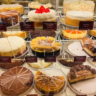 Cheesecake Display!