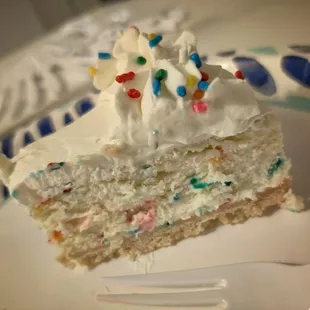 Birthday cake cheesecake