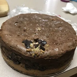 Chocolate fudge cheesecake