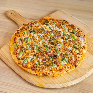 pizza, food