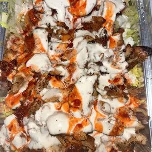 Shawarma over rice