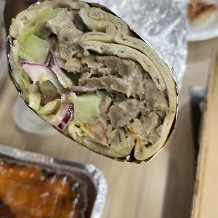 Lamb wrap