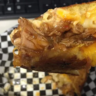 The Royale. Juicy pulled pork with Mac &amp; Cheese? Yes please!