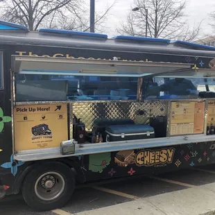 Service side of truck