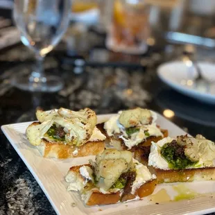 Caramelized Cauliflower with Local Whipped Goat Cheese