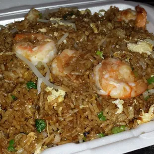 Shrimp Fried Rice. So good. :D