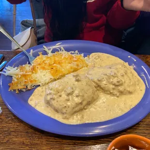 Biscuits and gravy