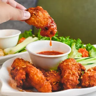 Butter Garlic Chicken Wings