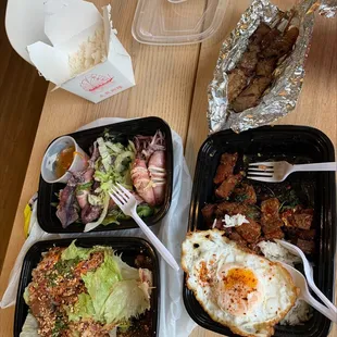 half of the first bag...