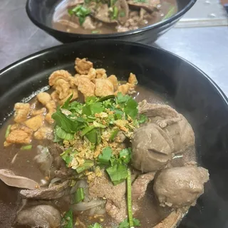 Thai boat noodle(Pork/Beef)