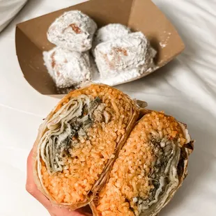 Burrito &amp; Beignets
