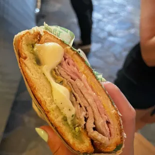 Medianoche sandwich