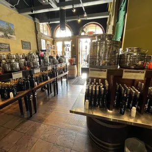 All sorts of samples.  The 22 aged balsamic was like syrup.  Tasty.