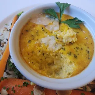 Savory Pumpkin Custard