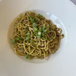 Kalbi soba noodles, this had a kick to it