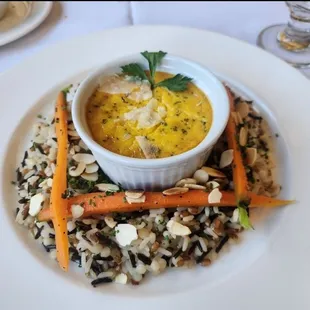 Savory Pumpkin Custard