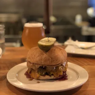 The unreal PB&amp;J Burger.