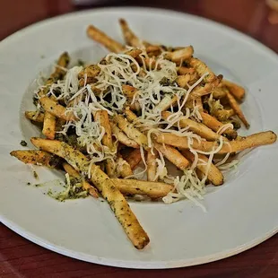 Pesto Fries $10
