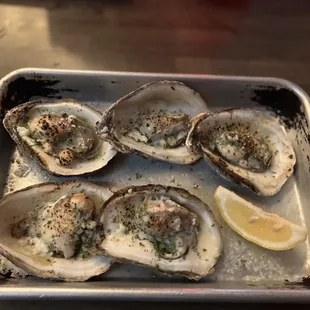 Baked Oysters... yummm
