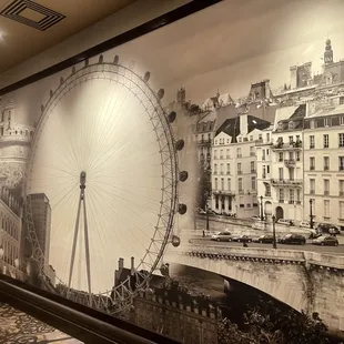 a view of london from the london eye