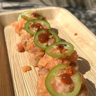 Second Round of Salmon Crispy Rice