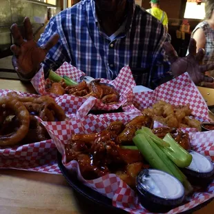 I love the food here ! The cook is awesome &amp; the wait staff / bartenders are great !!!