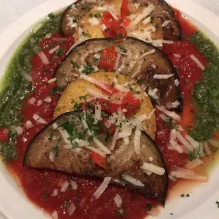 Polenta Eggplant Napolean