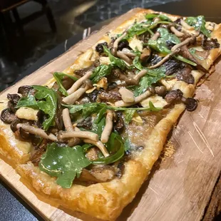 Wild Mushroom &amp; Camembert Tart