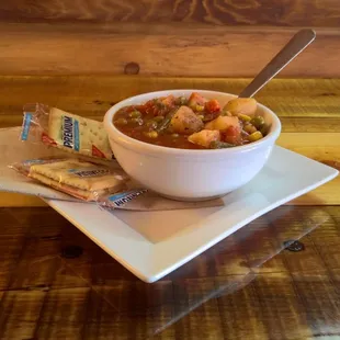 Try one of our homemade soups!